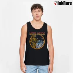 Men’s Star Wars Metal Heads Tank Top in black | Breathable, Active-Friendly Design