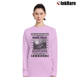 Women’s Star Wars Modal Nodes Ringer Style Long-Sleeve Top in light pink | Sleek, Versatile, All-Season