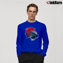 Men’s Star Wars Mr Miyagi Jedi Master Parody Karate Long-Sleeve Shirt in royal blue | Sleek, Lightweight, Year-Round Wear