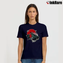 Women’s Star Wars Mr Miyagi Jedi Master Parody Karate Signature T-Shirt in navy | Soft, Flattering Fit