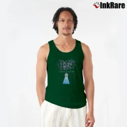 Men’s Star Wars Never Tell Me The Odds Mens Graphic Tank Top in forest green | Breathable, Active-Friendly Design