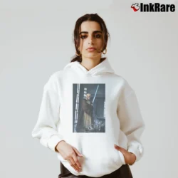 Women’s Star Wars Obi Wan Kenobi Lightsaber Graphic Cozy Hoodie in white | Warm, Structured, Stylish