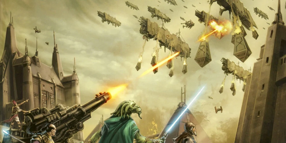 Star Wars Old Republic era galactic war between Republic and Sith forces