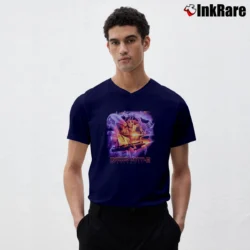 Men’s Star Wars Phantom Ace Episode I Battle Droid V-Neck Tee in navy | Sharp, Breathable, Everyday Staple