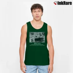 Men’s Star Wars Ping Pong Breaks Even The Dark Side Tank Top in forest green | Breathable, Active-Friendly Design