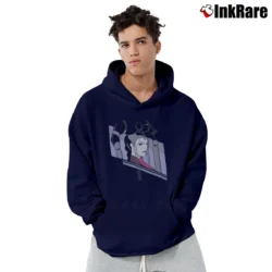 Men’s Star Wars Queen Amidala Craig Drake Art Pullover Hoodie in navy | Cozy, Durable, Modern Fit
