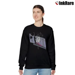 Women’s Star Wars Queen Amidala Craig Drake Art Relaxed Sweatshirt in black | Soft, Laid-Back Vibe