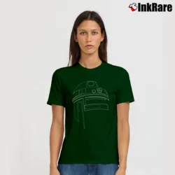 Women’s Star Wars R2 - D2 Outline Graphic Signature T-Shirt in forest green | Soft, Flattering Fit