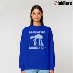 Women’s Star Wars Regulators Mount Up Relaxed Sweatshirt in royal blue | Soft, Laid-Back Vibe