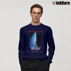 Men’s Star Wars Return Of The Jedi Japanese Poster Long-Sleeve Shirt in navy | Sleek, Lightweight, Year-Round Wear