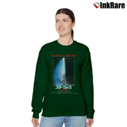 Women’s Star Wars Return Of The Jedi Japanese Poster Relaxed Sweatshirt in forest green | Soft, Laid-Back Vibe