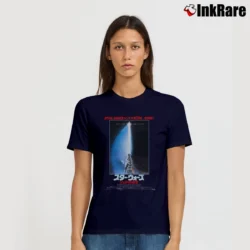 Women’s Star Wars Return Of The Jedi Japanese Poster Signature T-Shirt in navy | Soft, Flattering Fit