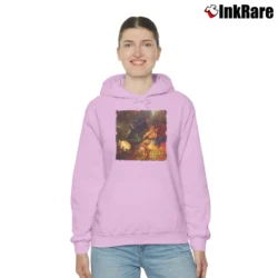 Women’s Star Wars Rock Band Lucas Films Darth R2D2 Cozy Hoodie in light pink | Warm, Structured, Stylish