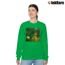 Women’s Star Wars Rock Band Lucas Films Darth R2D2 Relaxed Sweatshirt in irish green | Soft, Laid-Back Vibe