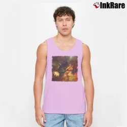 Men’s Star Wars Rock Band Lucas Films Darth R2D2 Tank Top in light pink | Breathable, Active-Friendly Design