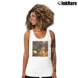 Women’s Star Wars Rock Band Lucas Films Darth R2D2 Tank Top in white | Lightweight, Movement-Friendly