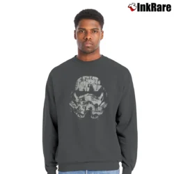 Men’s Star Wars Shoes 2019 Gifts Crewneck Sweatshirt in charcoal | Cozy Fabric, Clean Style