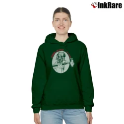 Women’s Star Wars Sound People Inspired Graphic Cozy Hoodie in forest green | Warm, Structured, Stylish