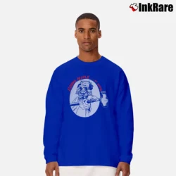 Men’s Star Wars Sound People Inspired Graphic Long-Sleeve Shirt in royal blue | Sleek, Lightweight, Year-Round Wear