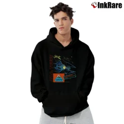 Men’s Star Wars Star Tours TIE Interceptor Graphic Pullover Hoodie in black | Cozy, Durable, Modern Fit