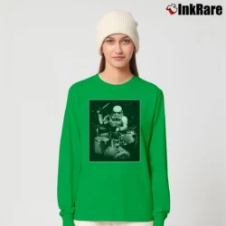 Women’s Star Wars Stormtrooper Rocking The Drums Graphic Long-Sleeve Top in irish green | Sleek, Versatile, All-Season