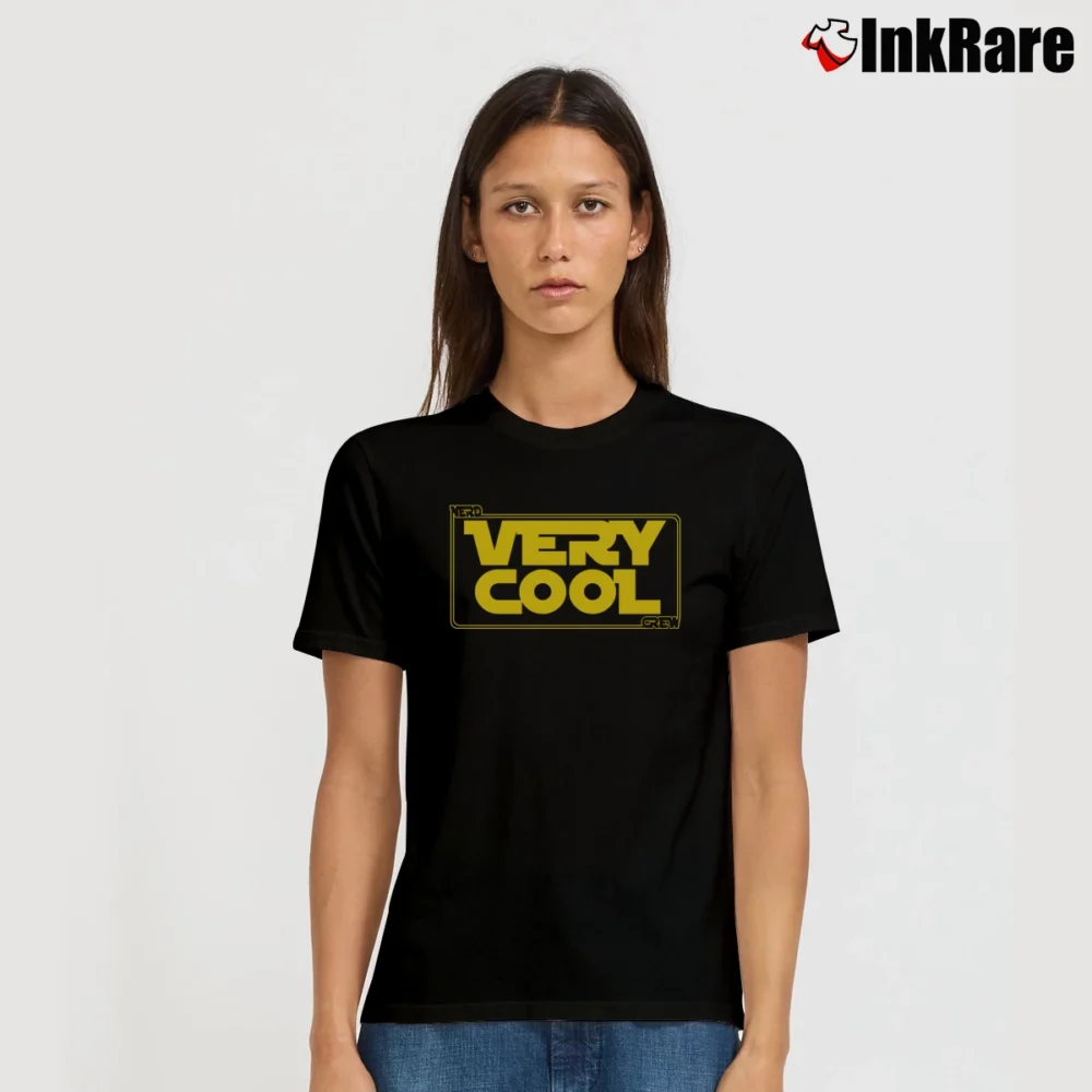 Women’s Star Wars Style Nerd Signature T-Shirt in black | Soft, Flattering Fit