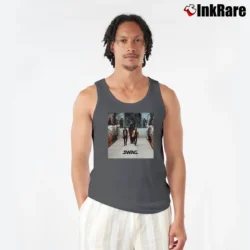 Men’s Star Wars Swag Urban Outfitters Graphic Tank Top in charcoal | Breathable, Active-Friendly Design