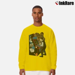 Men’s Star Wars The Kessel Run Video Game Style Long-Sleeve Shirt in yellow | Sleek, Lightweight, Year-Round Wear
