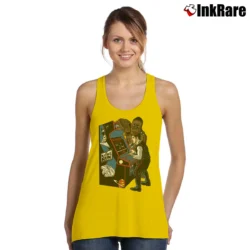 Women’s Star Wars The Kessel Run Video Game Style Tank Top in yellow | Lightweight, Movement-Friendly