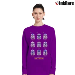 Women’s Star Wars Troopers Of The 501st Legion Long-Sleeve Top in purple | Sleek, Versatile, All-Season