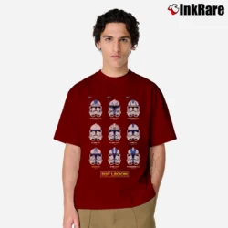 Men’s Star Wars Troopers Of The 501st Legion Classic T-Shirt in maroon | Soft, Breathable Everyday Wear