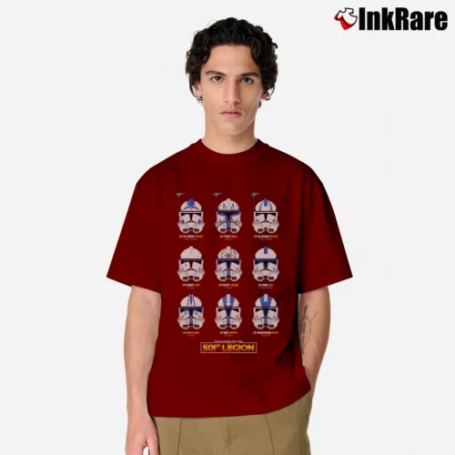 Star Wars Troopers Of The 501st Legion Men’s Classic Tee in maroon – Premium Comfort Men’s Star Wars Troopers Of The 501st Legion Classic T-Shirt in maroon | Soft, Breathable Everyday Wear