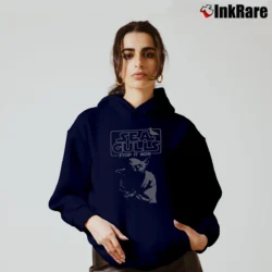 Women’s Star Wars Yoda Seagulls Stop It Now Funny Cozy Hoodie in navy | Warm, Structured, Stylish
