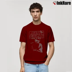 Men’s Star Wars Yoda Seagulls Stop It Now Funny Classic T-Shirt in maroon | Soft, Breathable Everyday Wear