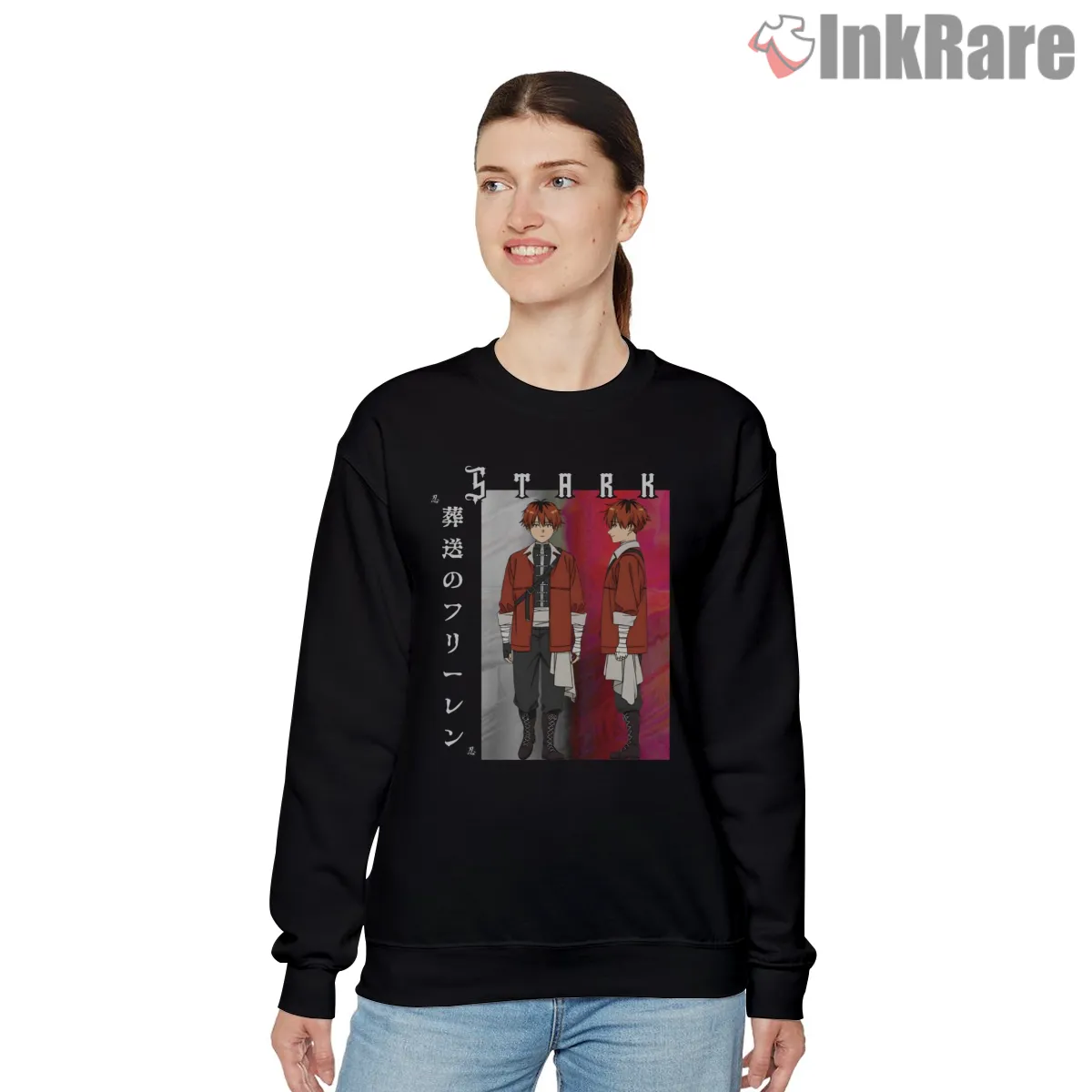 Stark Dual Pose Fantasy Warrior Anime Shirt Stark Dual Pose Fantasy Warrior Anime Shirt on graphic shirt for women graphic tee