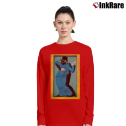 Women’s steely dan gaucho classic album cover Long-Sleeve Top in red | Sleek, Versatile, All-Season