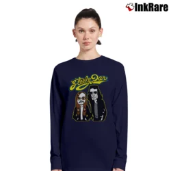 Women’s Steely Dan Jazz Rock Tour Band Long-Sleeve Top in navy | Sleek, Versatile, All-Season