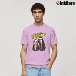 Men’s Steely Dan Jazz Rock Tour Band Classic T-Shirt in light pink | Soft, Breathable Everyday Wear