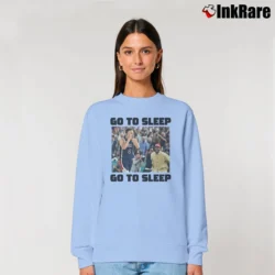 Women’s Stephen Curry Go To Sleep Relaxed Sweatshirt in light blue | Soft, Laid-Back Vibe
