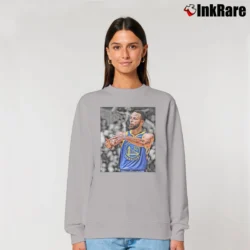 Women’s Stephen Curry Golden State Warriors Relaxed Sweatshirt in sport grey | Soft, Laid-Back Vibe