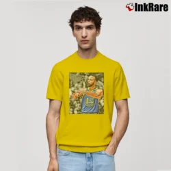 Men’s Stephen Curry Golden State Warriors Classic T-Shirt in yellow | Soft, Breathable Everyday Wear
