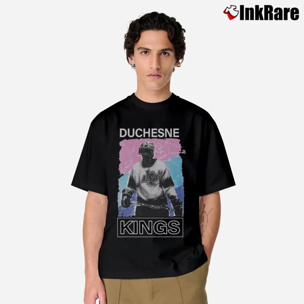 Men’s Steve Duchesne Los Angeles Kings Classic T-Shirt in black | Soft, Breathable Everyday Wear
