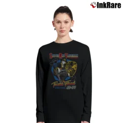 Women’s Stevie Ray Vaughan Texas Flood Long-Sleeve Top in black | Sleek, Versatile, All-Season