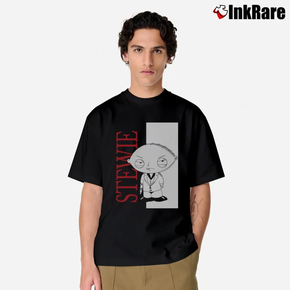Men’s Stewie Griffin Scarface Classic T-Shirt in black | Soft, Breathable Everyday Wear
