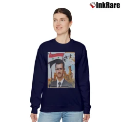 Women’s Still Standing Syria Al Assad Relaxed Sweatshirt in navy | Soft, Laid-Back Vibe