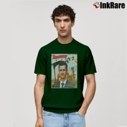 Men’s Still Standing Syria Al Assad Classic T-Shirt in forest green | Soft, Breathable Everyday Wear