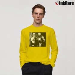 Men’s Sting And Robocop Long-Sleeve Shirt in yellow | Sleek, Lightweight, Year-Round Wear
