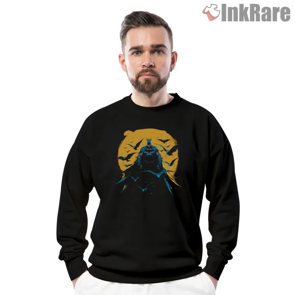 Storm Front Yellow Horizon Batman Shirt on graphic shirt for men graphic tee