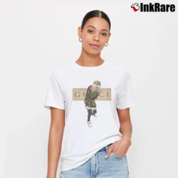 Women’s Stormtrooper Gucci Signature T-Shirt in white | Soft, Flattering Fit