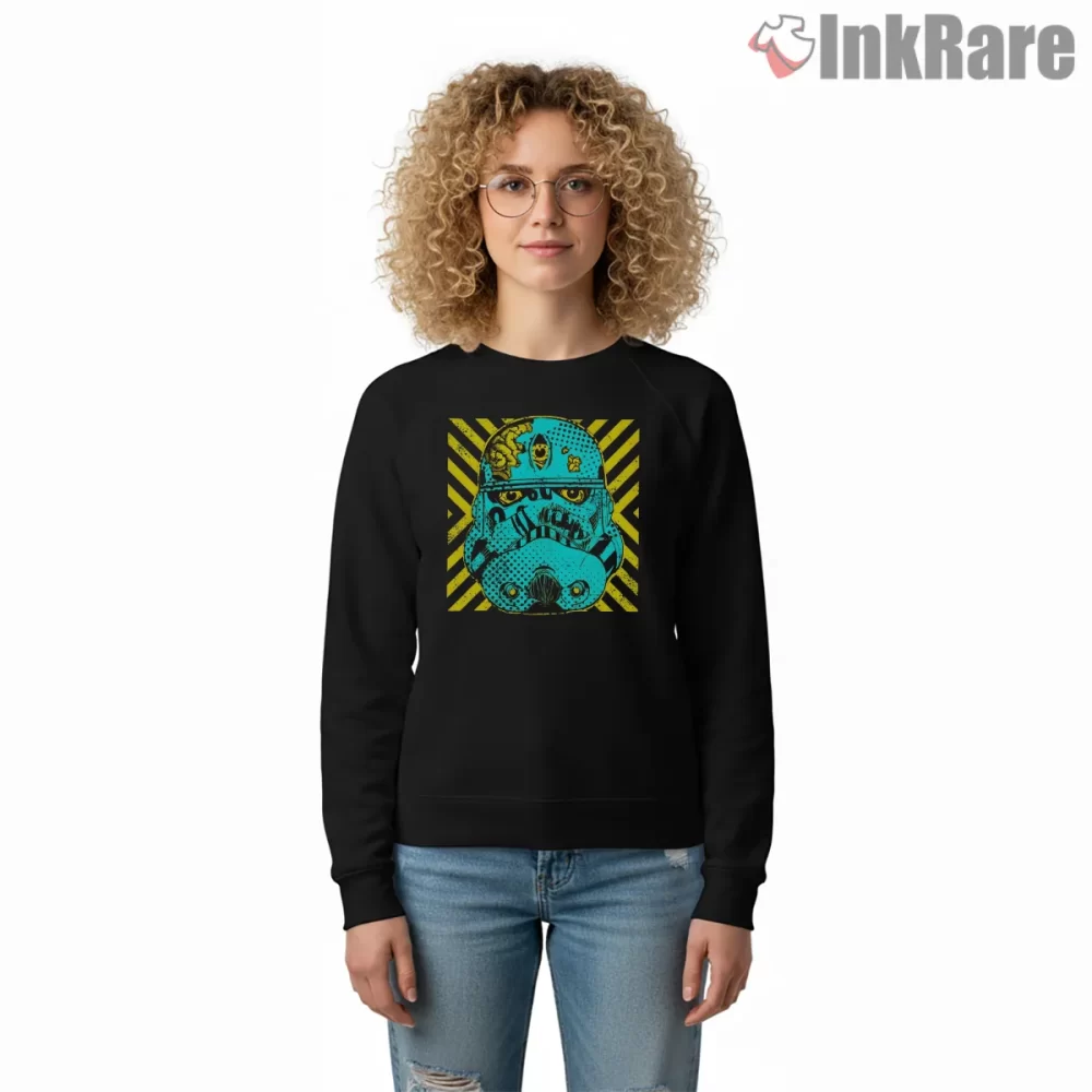 Stormtrooper Pop Art Color Blast Shirt on graphic shirt for women graphic tee